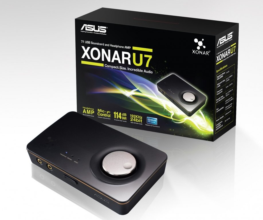 ASUS Xonar U7 une carte audio externe USB 7.1 avec ampli casque - HCFR  Forum & Magazine