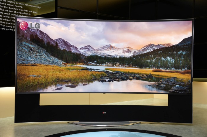 TV LG curved