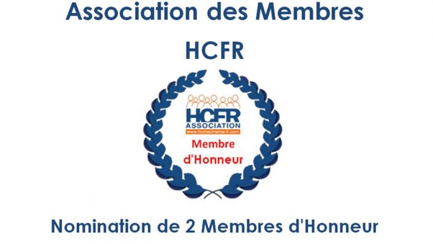 Association HCFR – Nomination de 2 Membres d’Honneur