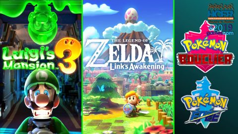 [VIDEO] #GC2019 : Retours sur Zelda Link’s Awakening, Luigi’s Mansion 3, Pokemon Epée & Bouclier