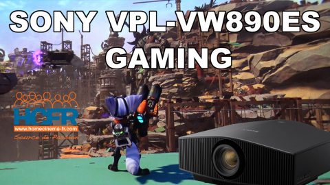 Vidéo HCFR : Sony VPL-VW890ES – Gaming