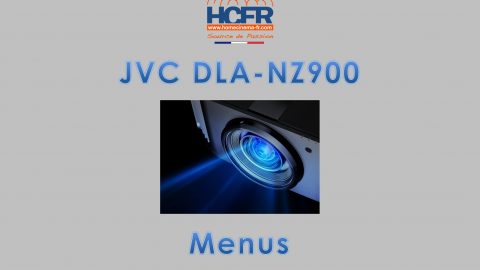 Vidéo HCFR : JVC DLA-NZ900 – Menus