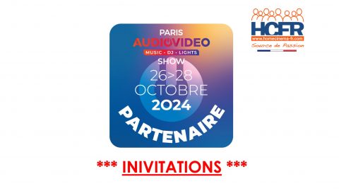 Invitations HCFR : PAVS 2024, les Sa 26 & Di 27 Octobre au Palais des Congrès à Paris