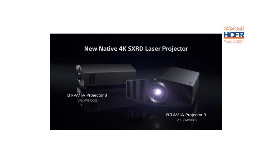 Test HCFR : SONY Bravia Projector 9_VPL-XW8100 & Projector 8_VPL-XW6100, en primeur