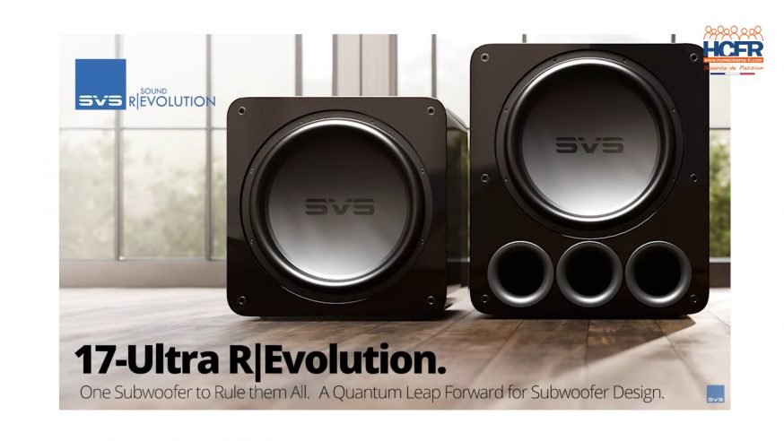 News HCFR : SVS nouveaux subwoofers R|Evolution PB17 Ultra & SB17 Ultra